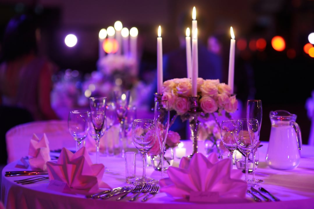 Table Set for an Event Party